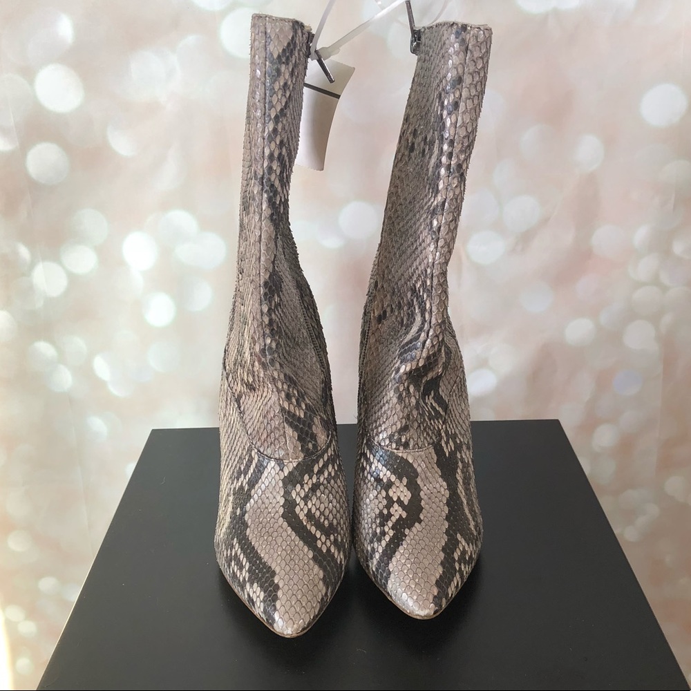 ❌SOLD❌ YEEZY Python Snakeskin Leather boots 36 - Picture 3 of 7